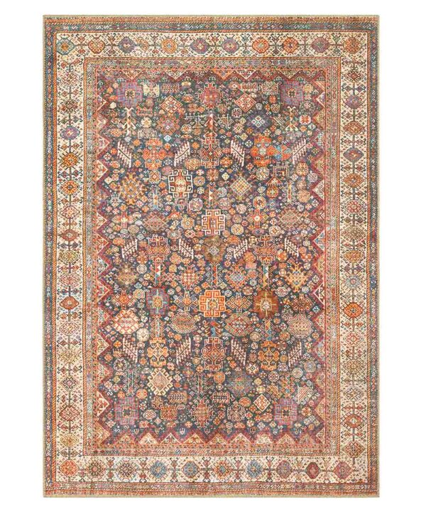 Tappeto Oriental Sarouk Blu Multicolore