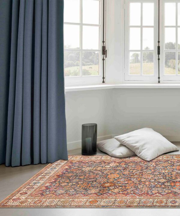 Tappeto Oriental Sarouk Blu Multicolore