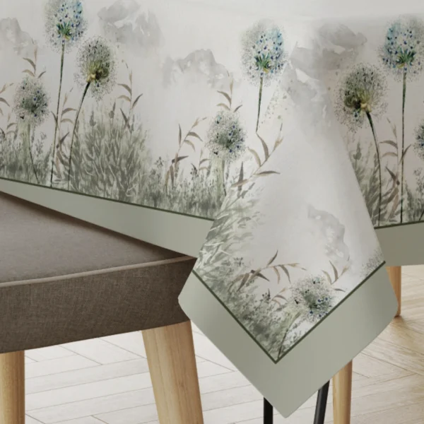 tovaglia Tiffany 35 in cotone 100% con stampa digitale floreale, made in Italy