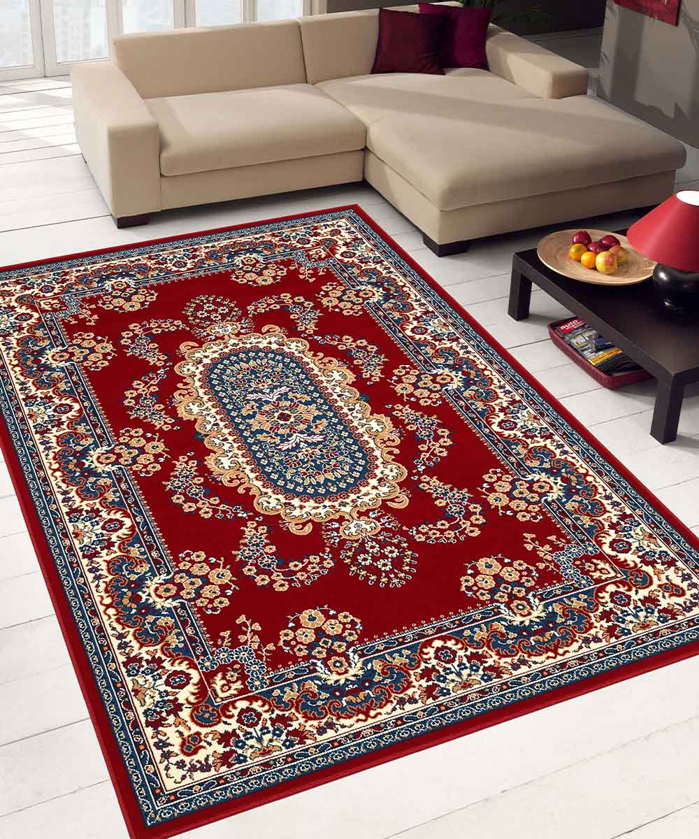 Tappeto classico orientale rosso Royal Shiraz — tappeti persiani online Damlak Store