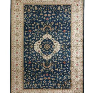 tappeto silk blu effetto seta persiano elegante antiscivolo soggiorno