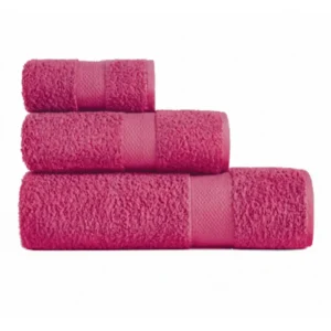 Asciugamani Magic Fucsia in spugna di cotone, ospite, salvietta e telo - foto 1