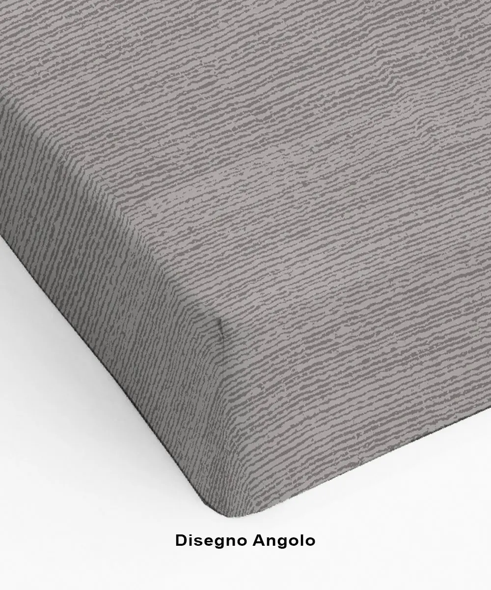 Completo lenzuola in cotone Baia Beige - foto 4
