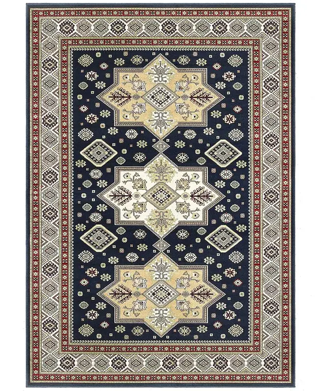 Tappeto Diamond 549 Blu – vista dall'alto
