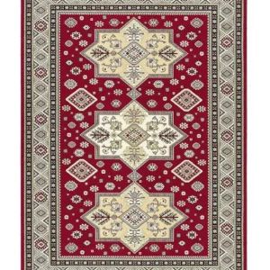 Tappeto Diamond 549 Rosso – vista dall'alto