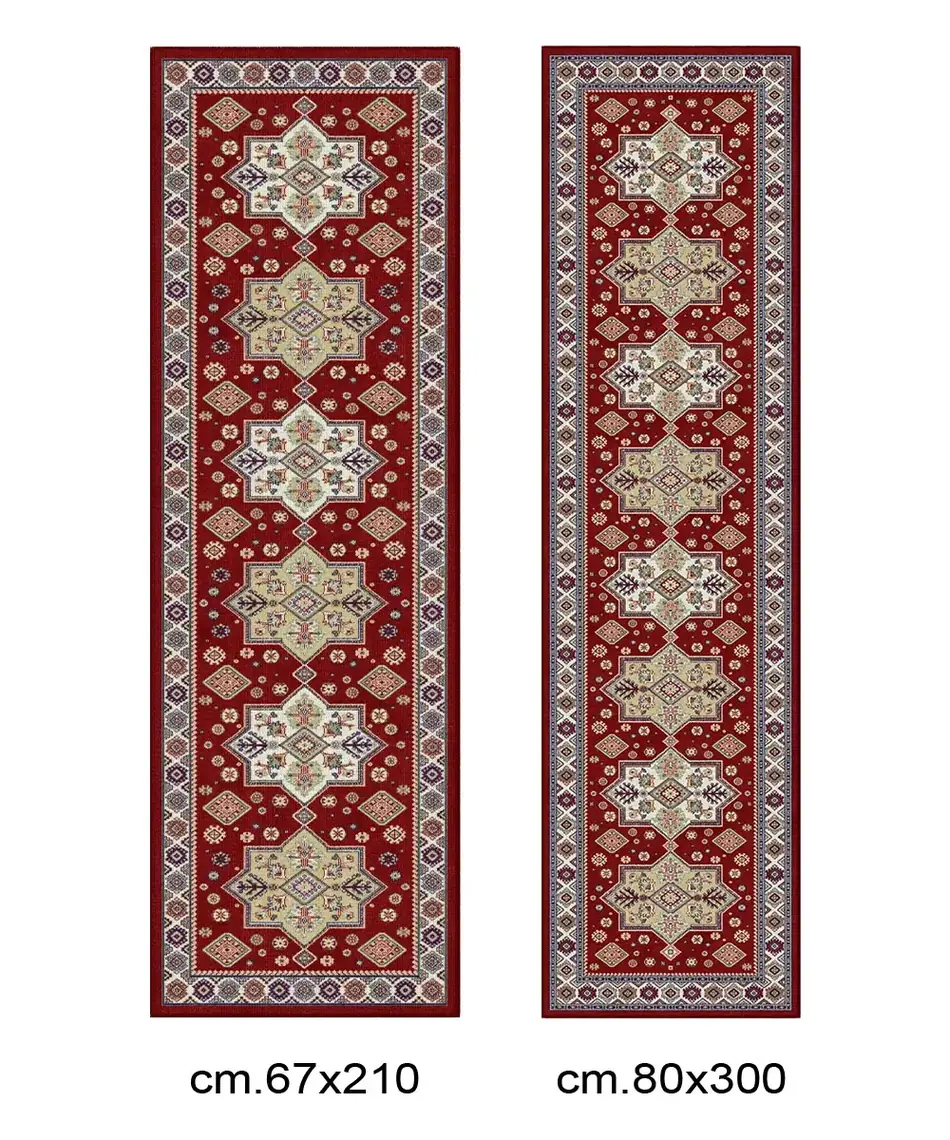 Tappeto Diamond 549 Rosso – misure passatoia 67x210 e 80x300
