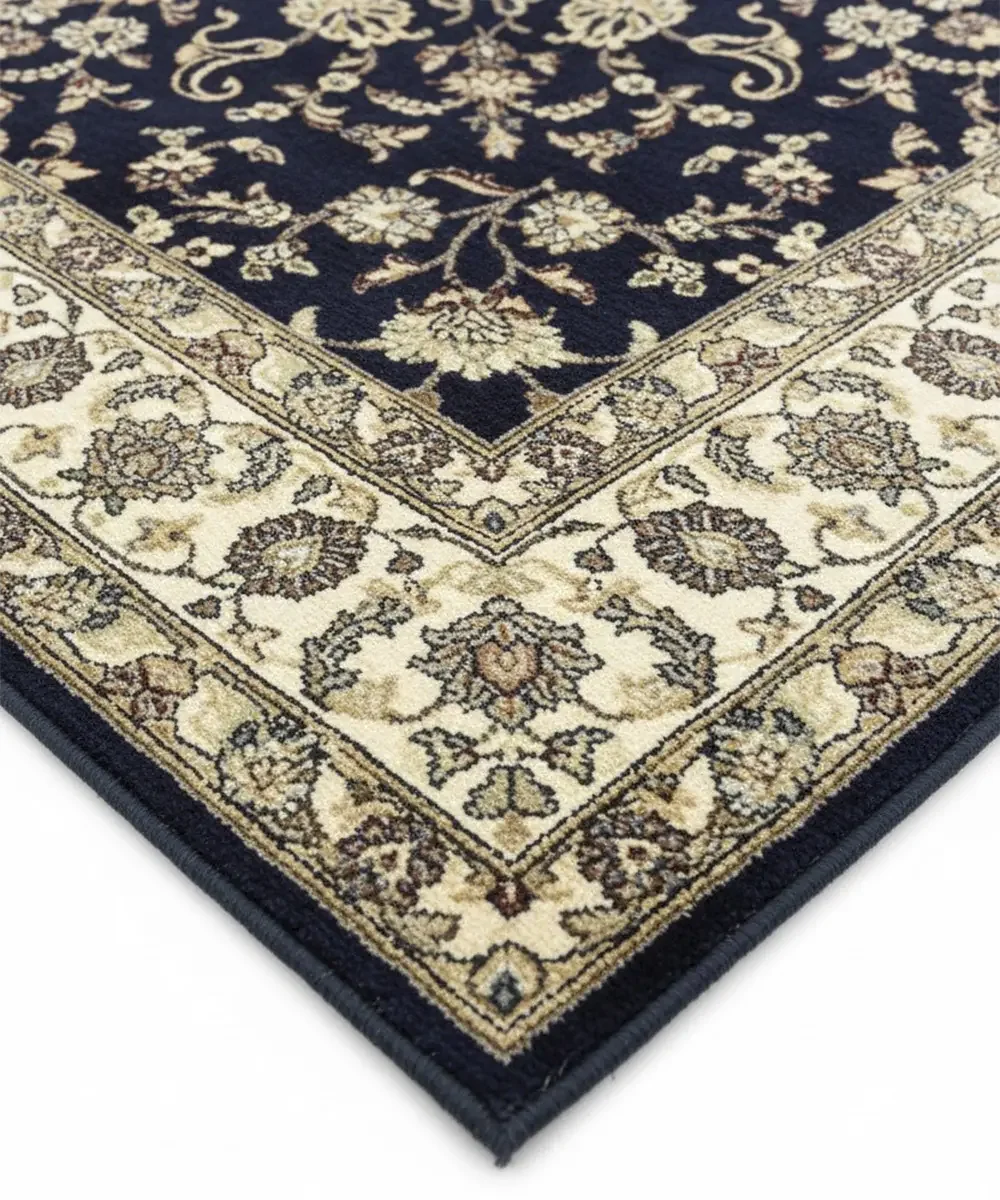 Tappeto Diamond 7061 Blu – dettaglio bordo e trama