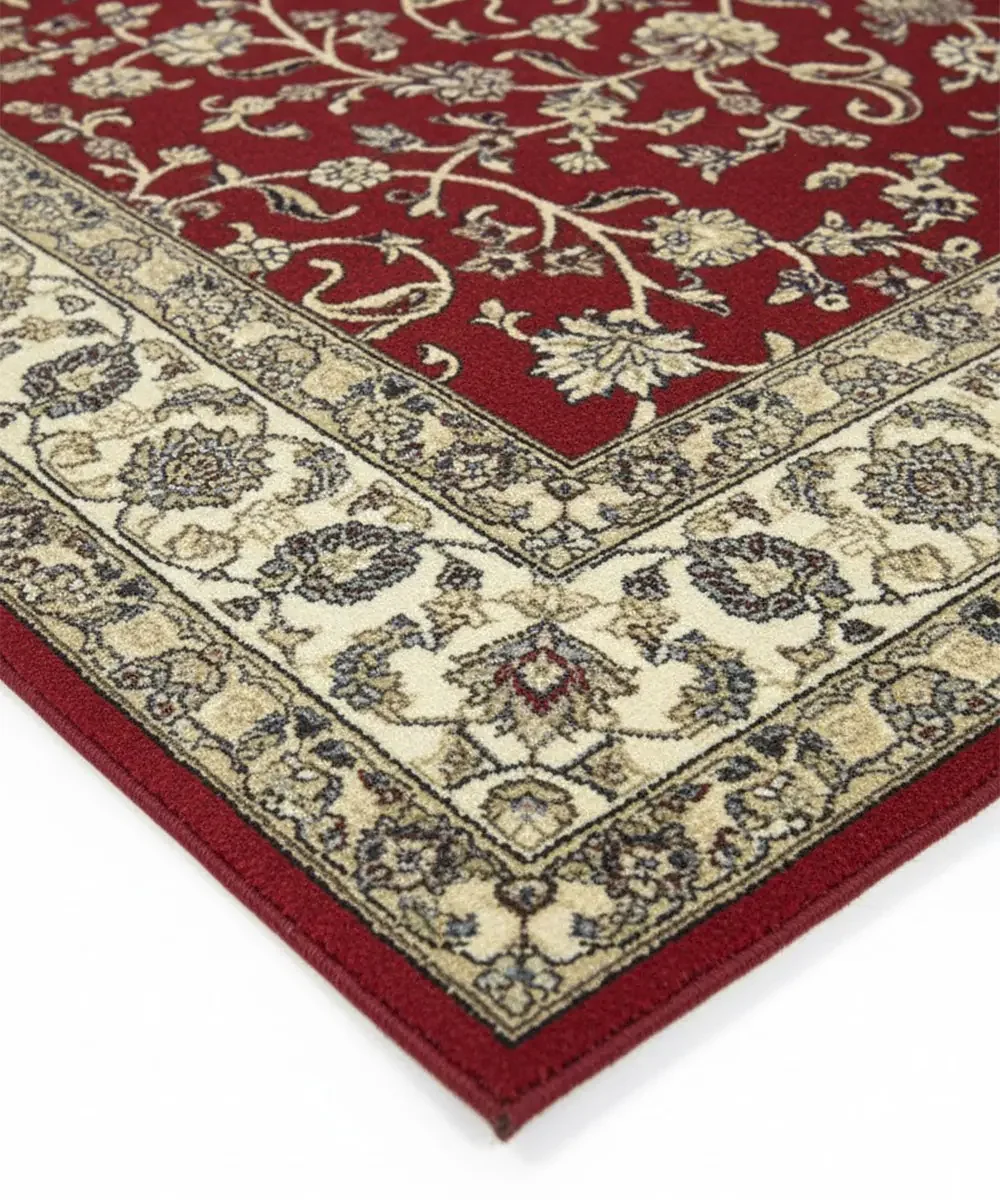 Tappeto Diamond 7061 Rosso – dettaglio bordo e trama