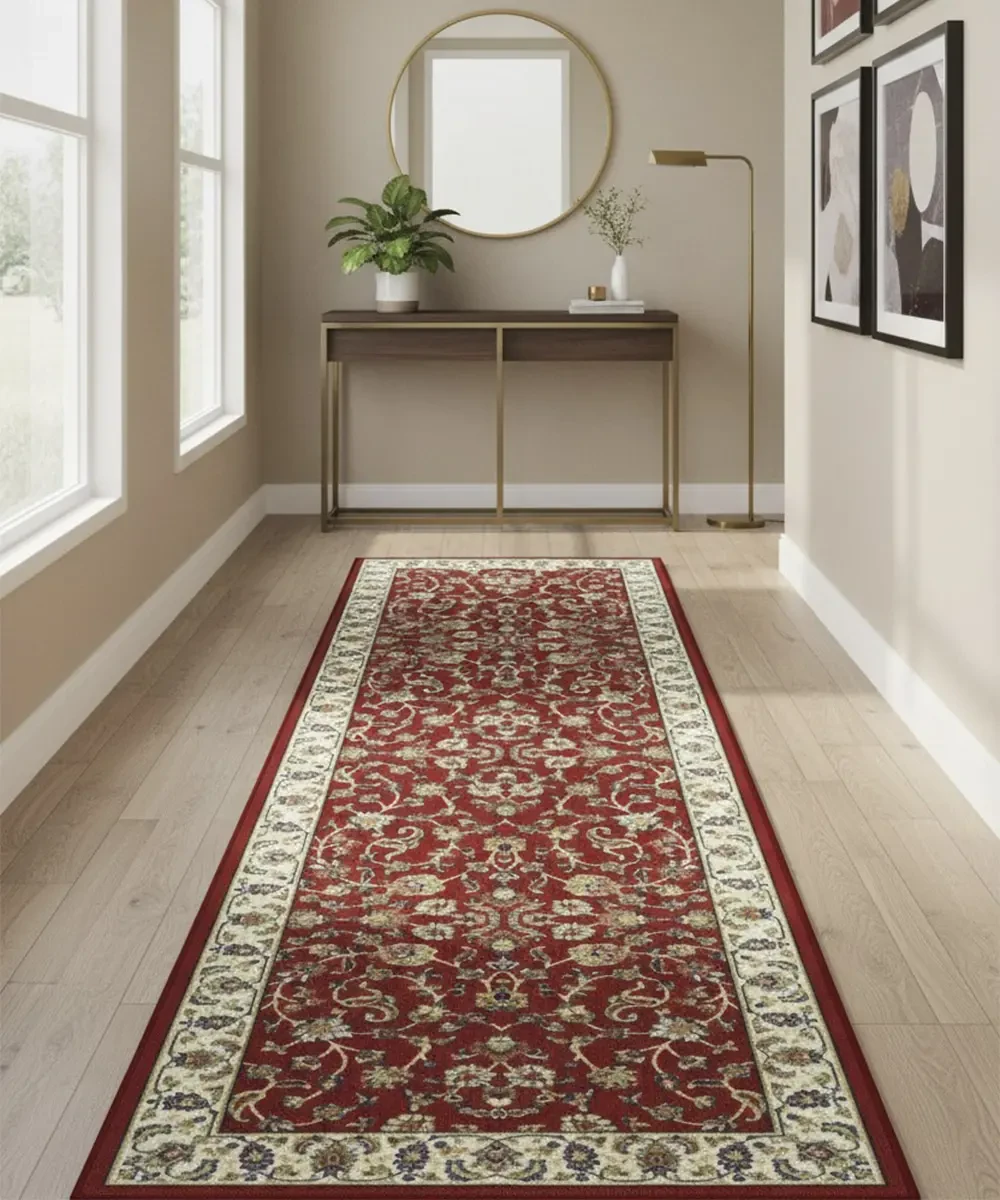 Tappeto Diamond 7061 Rosso – passatoia in corridoio